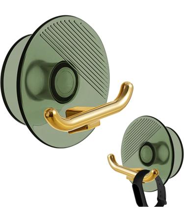 Split Holder & Plug Hook | Drill-Free Self-Adhesive Storage for Toiletries | Toothbrush & Razor Holder | Translucent Green - Buy Online on GoSupps.com