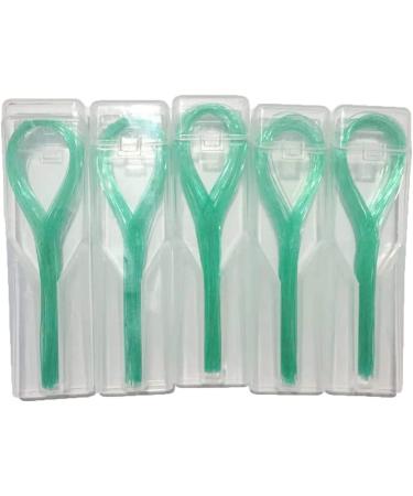 EasyHonor Dental Floss Threaders for Braces, Bridges, and Implants - Green (6 Pack) 210 Count - Buy Online on GoSupps.com