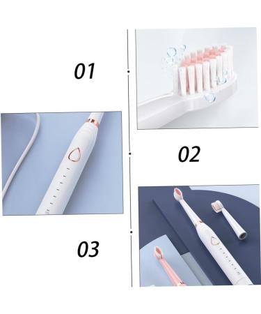 Beavorty Waterproof Electric Toothbrush Cleaner - Sound Cleaning Brush for Teeth & Oral Hygiene - Buy Online on GoSupps.com