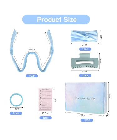 Heatless Curling Band Set | Overnight Lock Winder Curls | DIY Heatless Curler for Medium & Long Hair - Buy Online on GoSupps.com