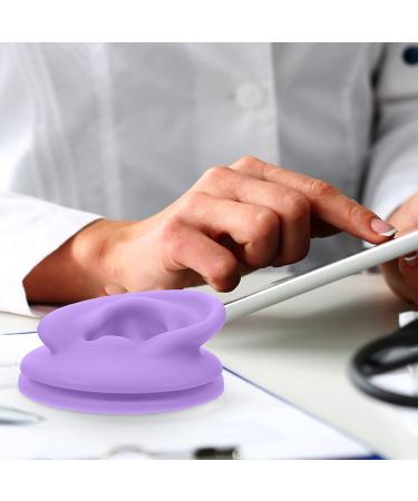 ARTIBETTER 2 Pcs Silicone Ear Models for Jewelry Display & Teaching - Purple - Buy Online on GoSupps.com