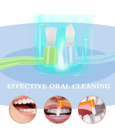 Buy Ouligay 4-Piece Tuft Toothbrush Set - Ideal for Detail Cleaning & Interdental Spaces | International Shipping Available - Buy Online on GoSupps.com