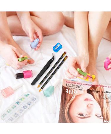 Subay Crystals AB Nail Art Rhinestones Set with Tweezer and Picker Pen - Buy Online on GoSupps.com