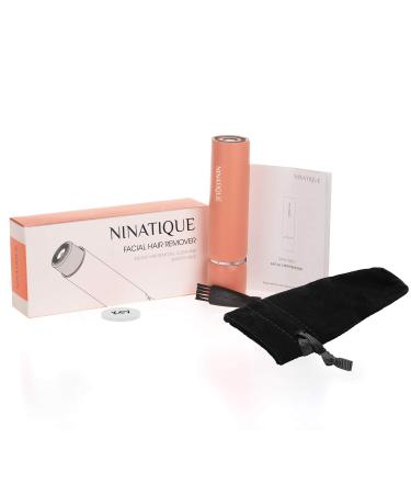 Ninatique Women's Painless Facial Hair Removal Razor - Living Coral - Buy Online on GoSupps.com