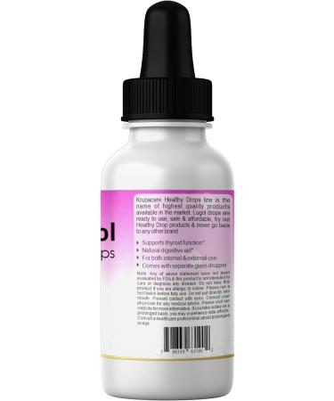 Lugol Drops 1.9% Iodine and Potassium Iodide Solution - Liquid Supplement - Buy Online on GoSupps.com