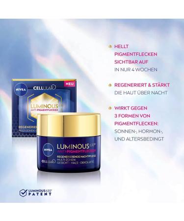 Nivea Cellular Luminous 630 Anti-Pigment Spots Day & Night Set | Anti-Aging Facial Care for Ripe Skin - International Shipping Available - Buy Online on GoSupps.com