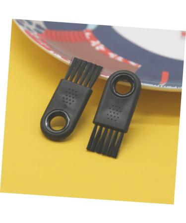 Minkissy 80 STK Cleaning Brush Set - Mini Cleaners for Hair Clippers Keyboard & Electric Shaver - Soft Fur White & Black - Perfect for Dust & Dirt Removal - Buy Online on GoSupps.com