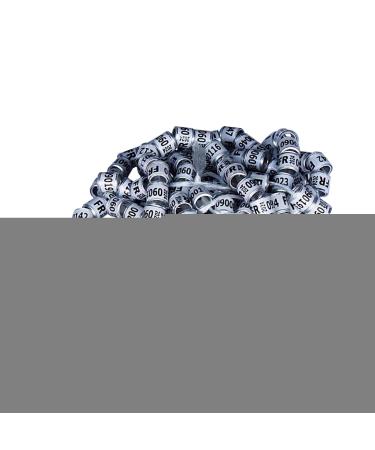 Taole 50 Pcs Pigeon & Chicken Leg Rings | Multicolored Aluminum Foot ID Bands | Birdhouse Accessories for Training & Identification - Buy Online on GoSupps.com