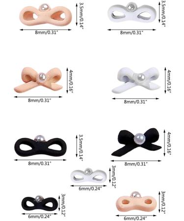 FEIlei 10Pcs 3D Bow Nail Art Decorations Bowknot Nail Accessories Nail Charms Nail Art - Buy Online on GoSupps.com