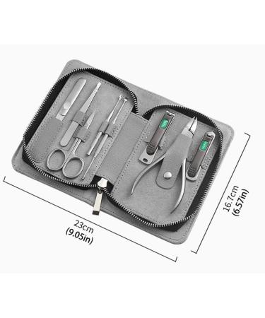 Nail Clipper Set Nail Clippers Set Stainless Steel Nail Clippers Pedicure Kit Nail File Nail Clippers Pedicure Kit with Portable Fashion Bag (Set of 8) Nail Clipper Kit (Color : A-8-piece Set) - Buy Online on GoSupps.com