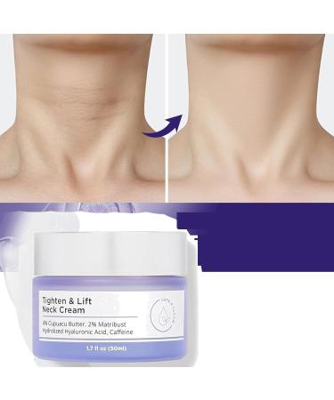 (Most Gifted) 2024 New 1/2/3 Jars Pure Tighten & Lift Neck Cream Go Neck Firming Cream | Anti-Aging Neck Cream for Tightening and Wrinkles for an Even Skin Tone and Neck Lift - 50ml/1.7fl.oz (3 Jars Tighten & Lift Neck Cream) - Buy Online on GoSupps.com