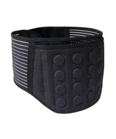 Back Support Back Brace Lumbar Support Lower Back Brace Belt Self-Heating Lumbar Magnetic Therapy Waist Support Belt Back Support Belt(Medium) Medium Black