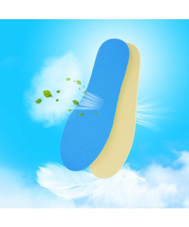 Dual Side Breathable Shoe Insoles - Cushioning & Shock Absorbing Inserts for Comfortable Walking (Size 41-42 - Buy Online on GoSupps.com