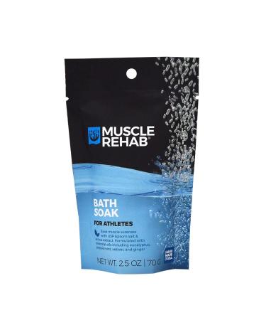 (5) 2.5oz Travel Paks- Epsom Salts for Foot or Hand Pain  Achy Muscles  Joint Muscle Relief  Fast-Absorbing Magnesium  Arnica  Turmeric and Essential Oils- Foot Soak Salts for Pain by Muscle Rehab - Buy Online on GoSupps.com