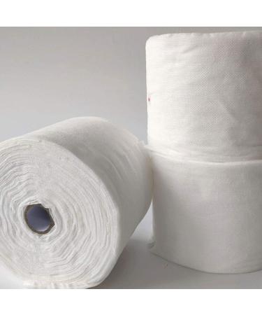 DOITOOL 1 Roll 25 Meter Disposable Round Nonwoven Makeup Remover Pads Soft Facial and Skin Care Wash Cloth Pads for Women Ladies (White) - Buy Online on GoSupps.com
