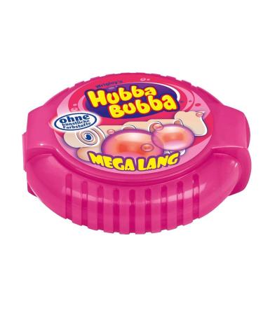 Hubba Bubba Chewing Gum - Bubble Tape Fancy Fruit Mega Long Roll | 12 Packs (56g) - International Shipping Available - Buy Online on GoSupps.com