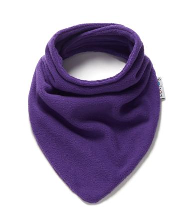 Baby Toddler Cute Warm Fleece scarf/Snood. Soft & Cozy. Fits 6 months - 5 Years. More Designs for Boys & Girls! Purple