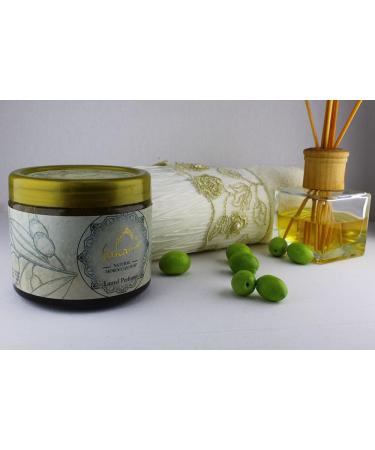 Moroccan Black Soap with Laurel Essential Oil - 450g | Natural Exfoliating Cleanser for Radiant Skin - Buy Online on GoSupps.com