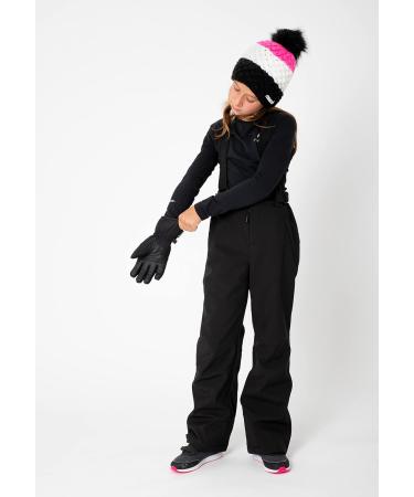 Reusch Kinder Teddy Gore-Tex Ski Gloves - Waterproof Warm & Windproof Winter Sports Gloves for Kids - Black/Pink - Buy Online on GoSupps.com