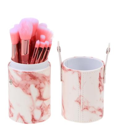 Balacoo 4 Sets Makeup Brush Set Chic Makeup Concealer Brush Cosmetic Brush Kit Foundation Makeup Brush Holder Powder Brush Cosmetic Holder Pro Tools Organizer Pu Face