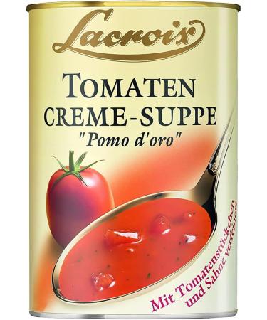  n.v. Lacroix Tomato Cream Fruity Soup Tomatig Ready to Table 400 ml Pack of 6 - Buy Online on GoSupps.com