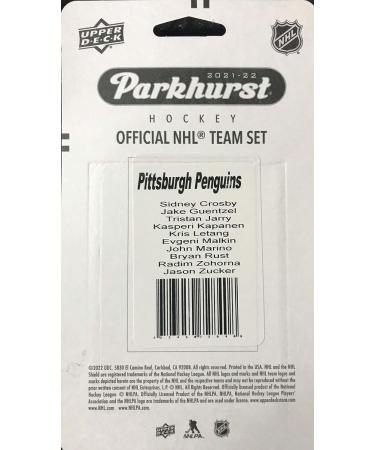 Pittsburgh Penguins 2021-2022 Upper Deck Factory Sealed 10 Card Team Set with Crosby, Guentzel & Malkin - Buy Online on GoSupps.com