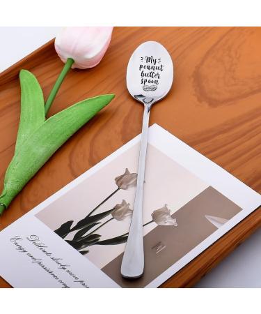 My Peanut Butter Spoon Gift for Women Men Dad Mom Birthday Christmas Gift for Peanut Butter Lovers Gift for Friends Sister Brother Gifts for Peanut Butter Lovers Peanut Butter Spoon - Buy Online on GoSupps.com