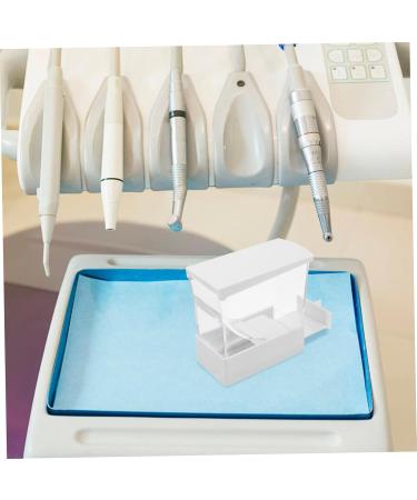 Solustro Rollbox Canister - Automatic Cotton Dispenser & Toothroll Holder | White Storage Solution for Easy Deliveries - Buy Online on GoSupps.com