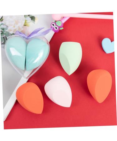 Housoutil 3 Boxes Heart-shaped Makeup Sponge Exfoliating Sponge Face Cosmetic Tool Cosmetic Puff Brush Make up Sponges for Face Powder Hydrophilic Polyurethane Travel Girl Eyeliner - Buy Online on GoSupps.com