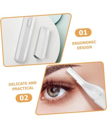 MERRYHAPY Electric Eyebrow Trimmer Set - Portable USB Eyebrow Razor for Men & Women | Personal Care Tool 14.5x2cm - Buy Online on GoSupps.com