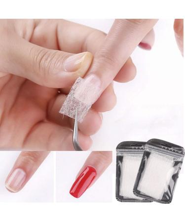 Silk Nail Wraps - 20 Parts Bag | Magical DIY Nail Art Extensions & Care - Fiberglass French Nail Stickers - Buy Online on GoSupps.com