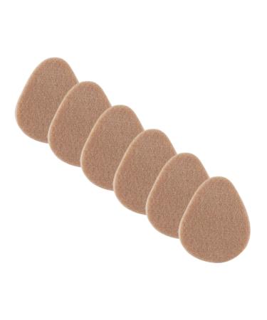 3 Pairs Metatarsal feet Cushion Metatarsal pad Forefoot Support Cushion Felt Ball of Foot Cushion high Heel Comfort Pads Metatarsal Foot Pads Miss Cashmere Wool Sole pad Summer As Shown Medium