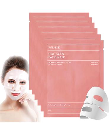 Collagen Mask - Bio Deep Collagen Face Mask - Collagen Face Mask - Anti Wrinkle Mask - Hydrating Face Masks - Face Masks Beauty for Firming Bri_ghtening Anti-Aging (6)