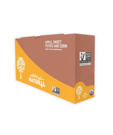 Peter Rabbit Organics Apple, Sweet Potato & Corn Pouches - 4.4oz, Pack of 10 - Organic Baby Food - Buy Online on GoSupps.com