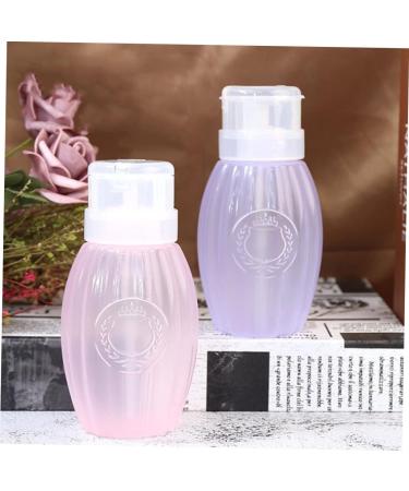  MERRYHAPY MERRYHAPY 4Pcs Nail Press Bottle Travel Lotion Bottles Containers For Liquids Container Plastic Lotion Resurrection Water Spin Nail Removal - Buy Online on GoSupps.com