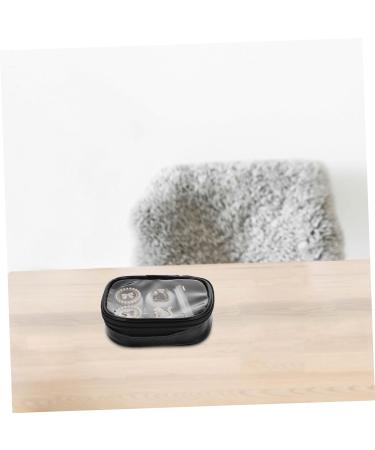 Solustre Travel Contact Lens Container Set - Glasses Storage Organizer & Lens Remover (2 11x9cm) - Stylish & Protective Eye Care Solution - Buy Online on GoSupps.com