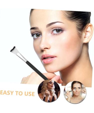 Beavorty Fish Tail Brush Blush Brush Highlighter Brush Highlighters Nose Contour Brushes Makeup Tool Simple Shaped Makeup Brush Powder Brush Makeup Brush for Nose Women Makeup Brushes 18.50X1.00X1.00CM Black - Buy Online on GoSupps.com