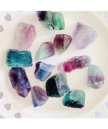 200g Crystals Raw Specimen Natural Rainbow Fluorite Quartz Rough Stone for Home Decor Suitable for Home Room Decoration Stone Mineral Specimen - Buy Online on GoSupps.com