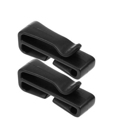 Amosfun 1 pair of masking hooks ski helmet tool hook plastic hooks for hanging mask connection tool mask attachment clip fastening hooks helmet mask holder plastic protection bracket