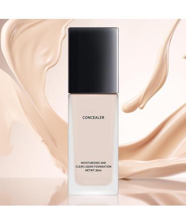  Jingmiger Complexion Foundation for Mature Women | 30ml Soft Matte Waterproof Natural Long-Lasting Liquid Concealer Makeup | For Everyday Wear Travel Dates Work Parties Business - Buy Online on GoSupps.com