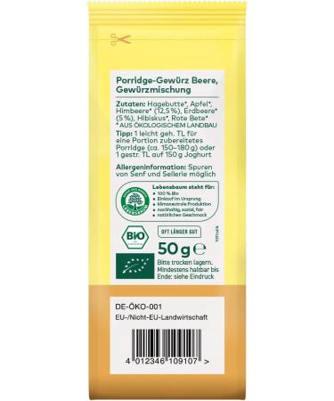 Lebensbaum Bessen organic porridge specialties 50 g - Buy Online on GoSupps.com