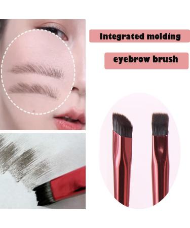 Angled Brow Brush - Precision Eyebrow Brush for Perfect Application & Blending of Brow Powders | International Shipping Available - Buy Online on GoSupps.com