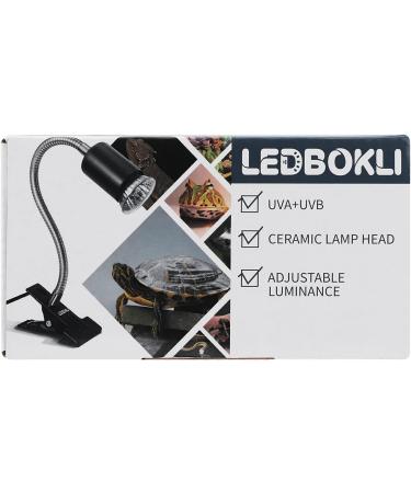 LEDBOCLI 50W UVB Heat Light Bulbs for Aquariums & Reptiles - E27 Clip Lamp for Lizards Turtles & Snakes - Buy Online on GoSupps.com