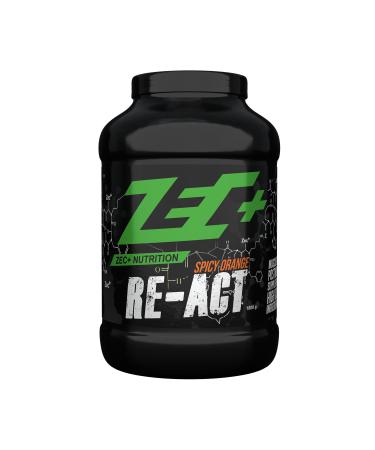 ZEC+ Nutrition Re-act Post-Workout Shake-1800 G taste spicy orange |All-in-one Post Workout Formula with essential amino acids |Creatin-AKG |Glutamine AKG | Ergogenics |Vitamins and minerals 1.8 kg (1 Pack) - Buy Online on GoSupps.com