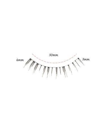 Natural Brown Lower Lashes - Lightweight Bottom Eyelashes (10 Pairs) - Perfect for Every Occasion - Buy Online on GoSupps.com