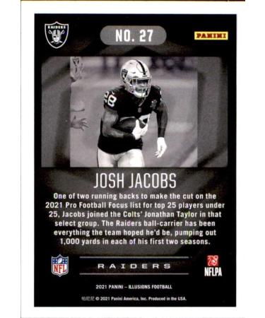 2021 Panini Illusions Josh Jacobs #27 Las Vegas Raiders NFL Trading Card - Buy Online on GoSupps.com