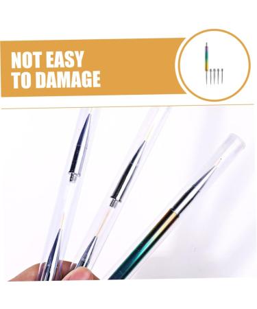 VINTORKY 1 Set Nail Art Drawing Pen Manicure Drawing Tool Manicure Brush Manicure Painting Nail Art Supplies Nail Salon Supplies Thin Nail Art Nail Art Tools Manicure Tools - Buy Online on GoSupps.com