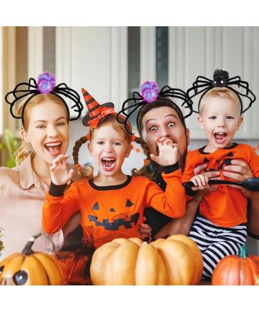 hgnxa Adult Kids Tinsels Spiders Shape Headband Woman SPA Hair Hoop Makeup Halloween Taking Photos Carnivals Party Headpiece Black - Buy Online on GoSupps.com