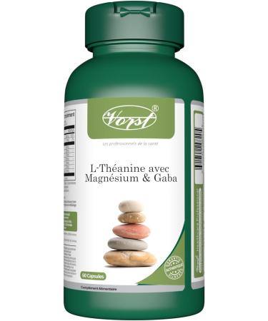 VORST L-Theanine with Magnesium and Gaba 60 Capsules | Powder Pills Supplement | 1 Bottle 60 count (Pack of 1) - Buy Online on GoSupps.com