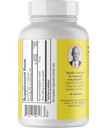 Santo Remedio Maca Helps Support Healthy Energy Levels Dietary Supplement 750 mg per Serving Vegetarian No Artificial Flavors No Artificial Colors 90 Capsules 90 Doses - Buy Online on GoSupps.com